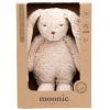 Petit Lapin sensoriel en coton bio sable Moonie Packaging 5