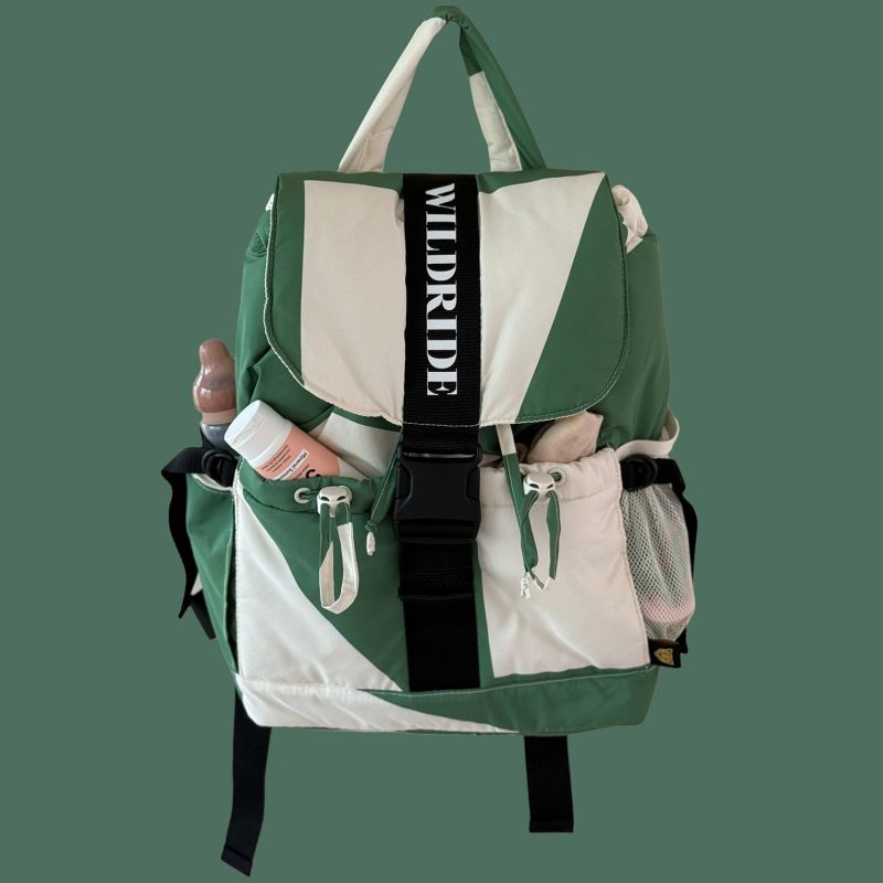 Sac à dos à langer Green Graphic Wildride Ambiance 7