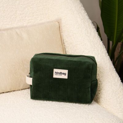 Trousse de toilette Leon Velours Sapin Hindbag