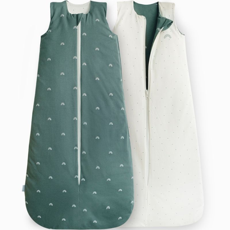 Gigoteuse réversible verte TOG 1-3 (92 cm) Les petites billes