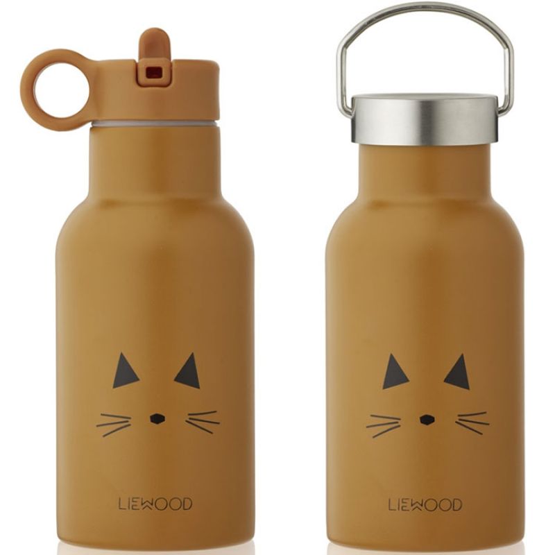 Gourde isotherme Anker Chat mustard (350 ml) Liewood