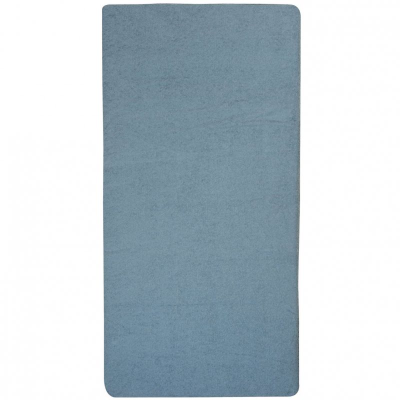 Matelas nomade éponge bleu ardoise (120 x 60 cm) Candide