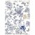 Variation Marine du produit Protège carnet de santé Toile de Jouy bleu de la marque Tartine et Chocolat