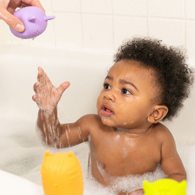 Arroseurs de bain nettoyables silicone Infantino Ambiance 4