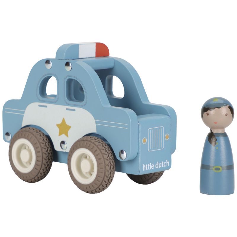 Voiture de police en bois Little Dutch Produit 4