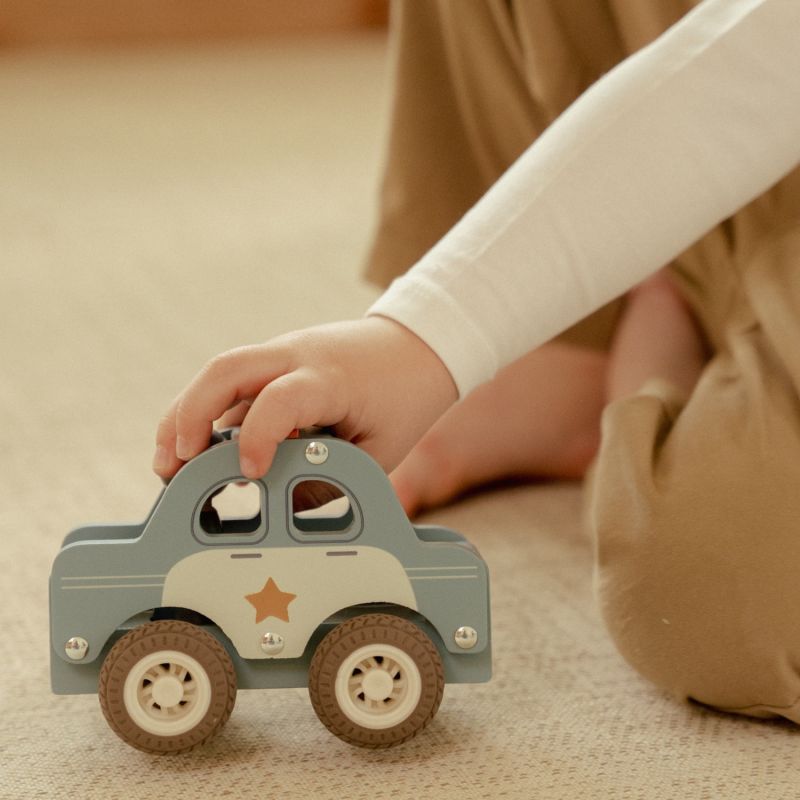 Voiture de police en bois Little Dutch Ambiance 6