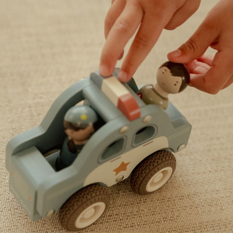 Voiture de police en bois Little Dutch Ambiance 7