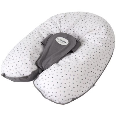 Coussin de grossesse Multirelax polycoton étoiles multicolores Candide