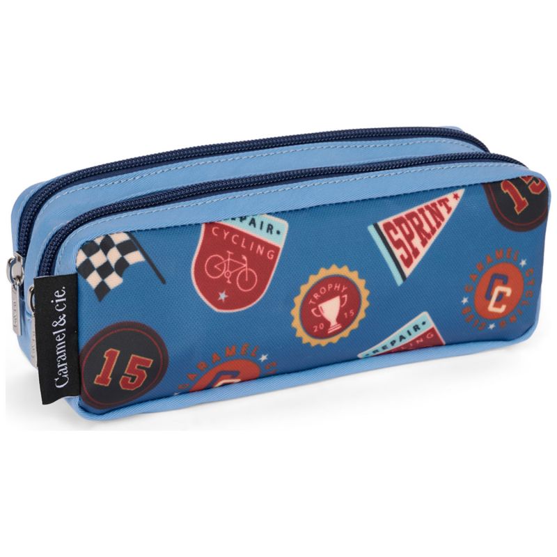 Trousse double compartiment Sprint Club Caramel & Cie Produit 1