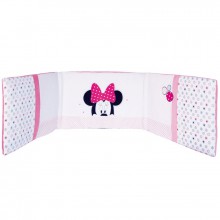 Tour de lit Minnie patchwork (pour lits 60 x 120 et 70 x 140 cm)  par Babycalin