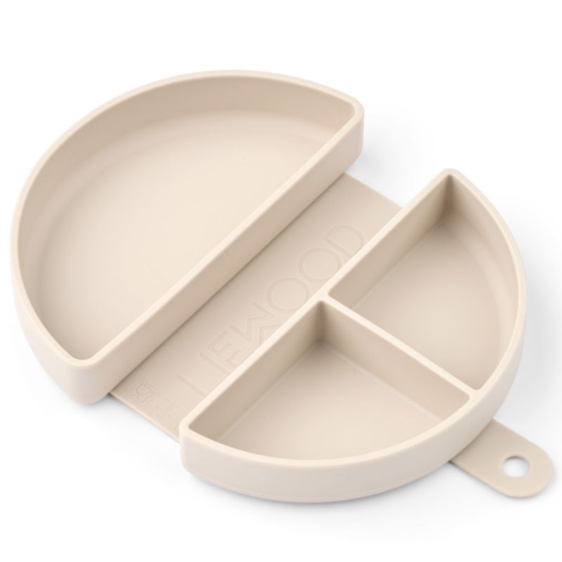 Boîte à goûter pliable Eugene Around the world Liewood Produit ouvert 3