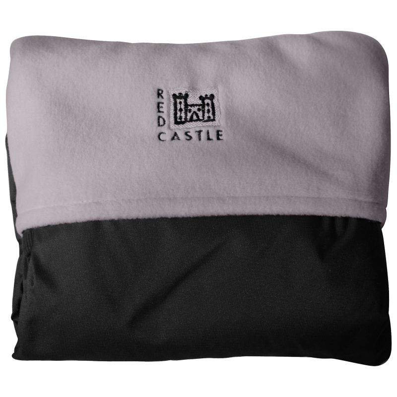 Couverture coupe-vent noir et taupe (100 x 72 cm) Red Castle