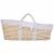 Variation Blanc du produit Couffin moïse naturel avec matelas et habillage jersey cœurs de la marque Childhome
