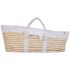 Couffin moïse naturel avec matelas et habillage jersey cœurs - Childhome