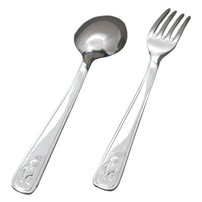 Set De 2 Couverts Bebe Ours Personnalisable Dans Son Set De 2 Couverts Bebe Ours Personnalisable Dans Son