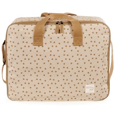 valise coeurs poppy cannelle