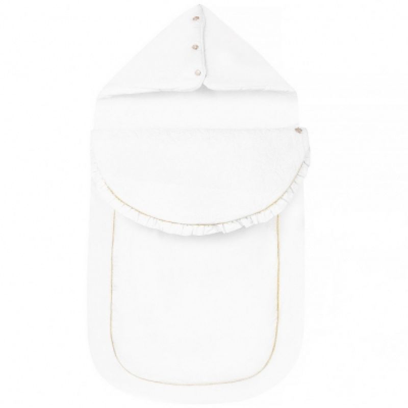 Nid d'ange passe sangle Délicatesse blanc (85 cm) Tartine et Chocolat