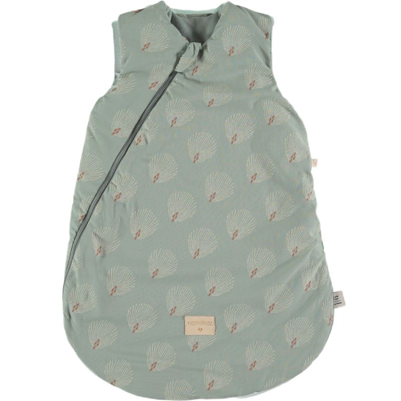 Gigoteuse de mi-saison Cocoon White Gatsby Antique Green TOG 1,7 (6-18 mois) Nobodinoz