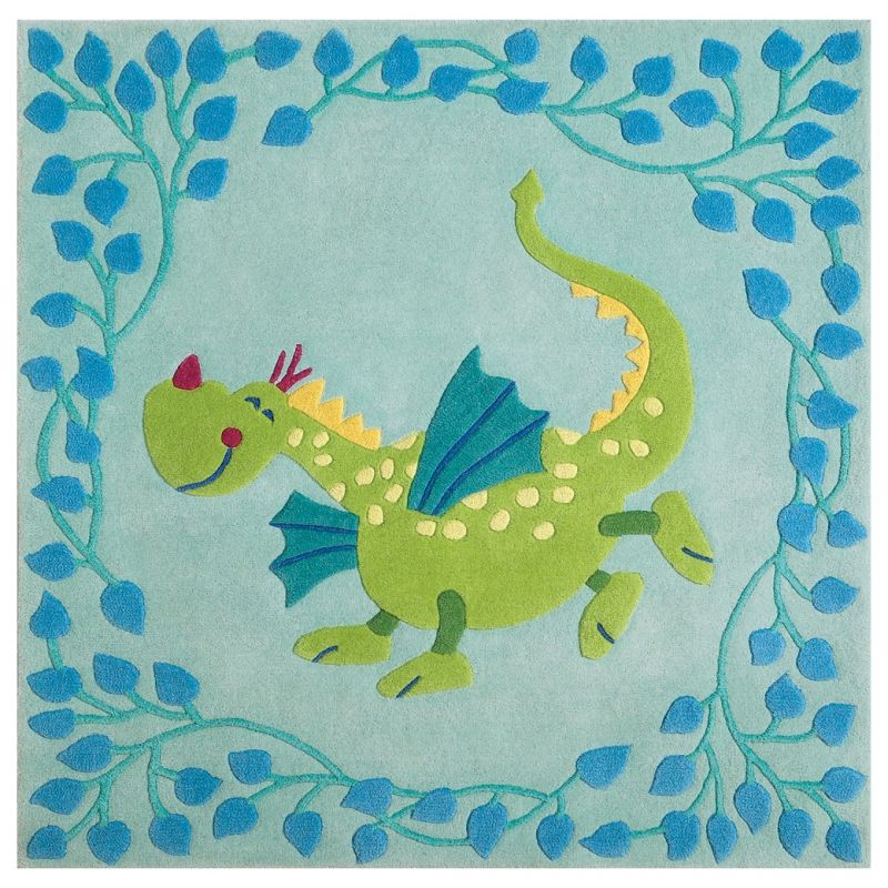 Tapis dragon fabuleux (140cm x 140cm) Haba