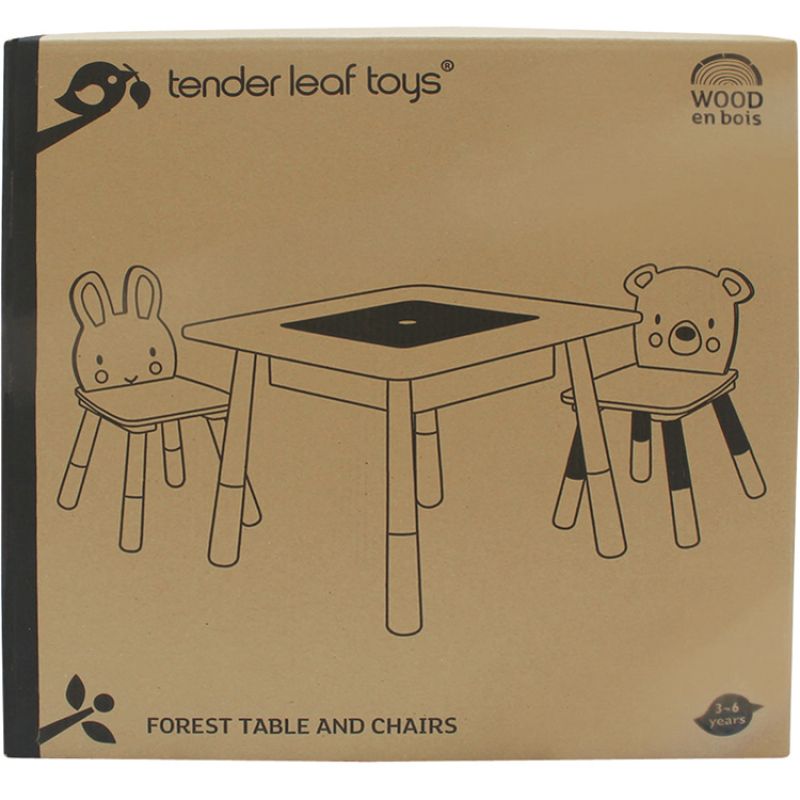 Table et chaises enfant en bois Forêt - Reconditionné Tender Leaf Produit 4