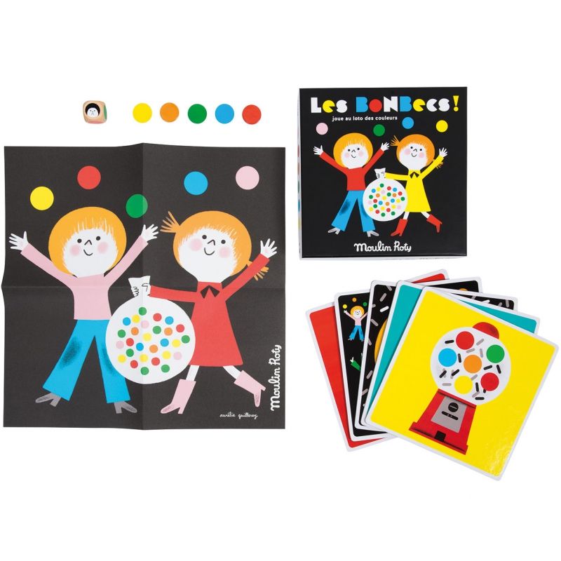 Loto Les bonbecs Les Bambins Moulin Roty