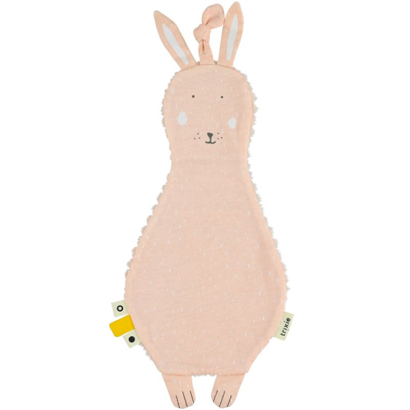 Doudou plat velours lapin Mrs. Rabbit Trixie