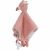 Variation Rose du produit Doudou attache sucette Flamant rose Safari Friends de la marque Little Dutch