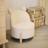 Chaise pour enfant Teddy écru  par Childhome