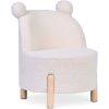 Chaise pour enfant Teddy écru  par Childhome