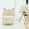 Chaise pour enfant Teddy écru  par Childhome