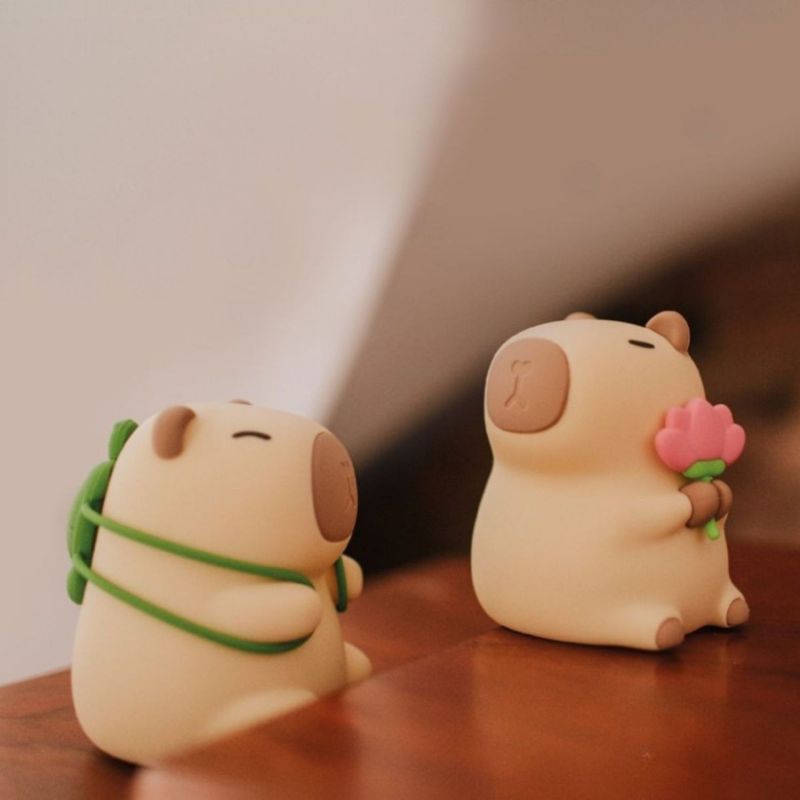 Veilleuse rechargeable Capybara Fleuriste Mary's Ambiance 4