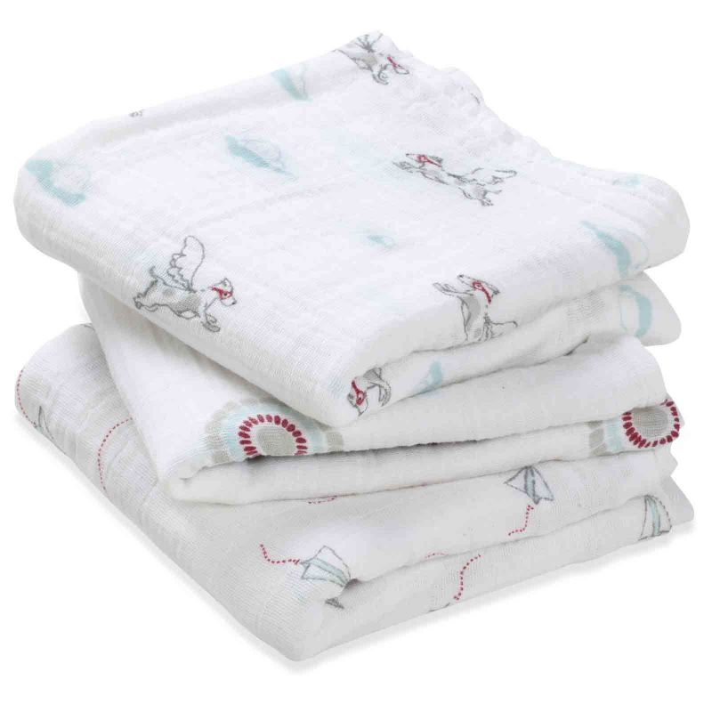 Lot de 3 langes Liam the brave (70 x 70 cm) aden + anais