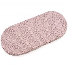 Lot de 2 draps-housses pour nacelle Cherry Fleurs - Pasito a pasito