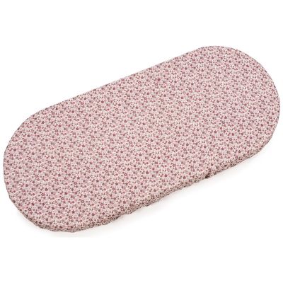 Lot de 2 draps-housses pour nacelle Cherry Fleurs Pasito a pasito