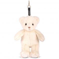 Porte-clé Ours peluche Ivoire (20 cm) - Doudou et Compagnie