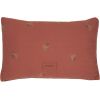 Coussin Wabi sabi Blossom rosewood (35 x 23 cm) - Nobodinoz