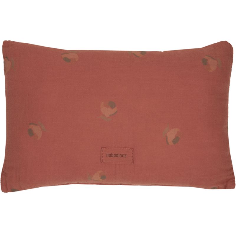 Coussin Wabi sabi Blossom rosewood (35 x 23 cm) Nobodinoz