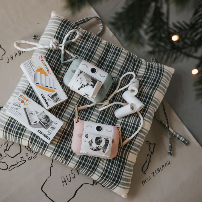 Appareil photo instantané avec impression thermique - Vert Kidyprint KIDYWOLF Ambiance 7