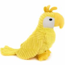 Peluche Repetou le perroquet jaune (22 cm)  par Les Déglingos