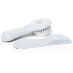 Peigne et brosse Dreams bleu - Suavinex
