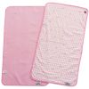 Lot de 2 serviettes de matelas à langer coeur rose (35 x 65 cm) - BabyToLove