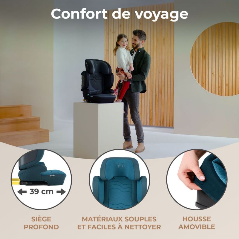 Siège auto Xpand 2 i-Size Harbor Blue (groupe 2-3) Kinderkraft Ambiance 7