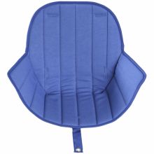 Assise tissu chaise haute Ovo Luxe bleu  par Micuna
