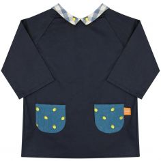 Tablier d'artiste Citron Bleu Nuit (2-6 ans) - L'oiseau bateau