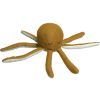 Peluche Octopus en coton biologique Pieuvre ocre (19 cm) - Fabelab