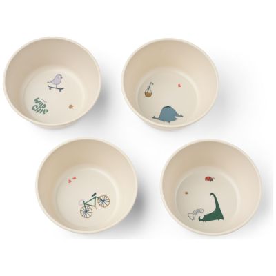 Lot de 4 bols Cees Tamtam-Sandy Liewood