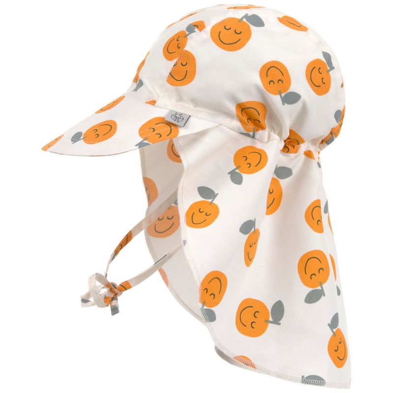 Casquette protège nuque anti-UV Orange (1-3 ans) Lässig Produit 1