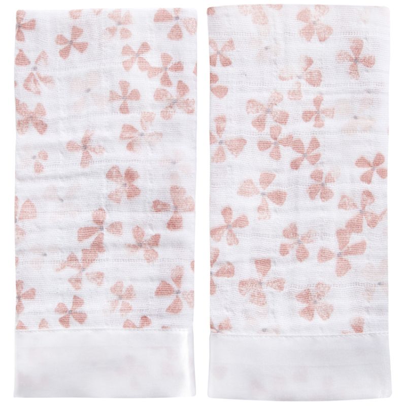 Lot de 2 mini langes Issie Birdsong (40 x 40 cm) aden + anais