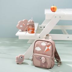 Sac à dos enfant canvas Elphee Rose