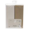 Lot de 2 draps housses en jersey Hazel-Oatmeal (60 x 120 cm) Jollein Packaging 6